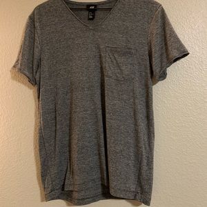 H&M V Neck T Shirt